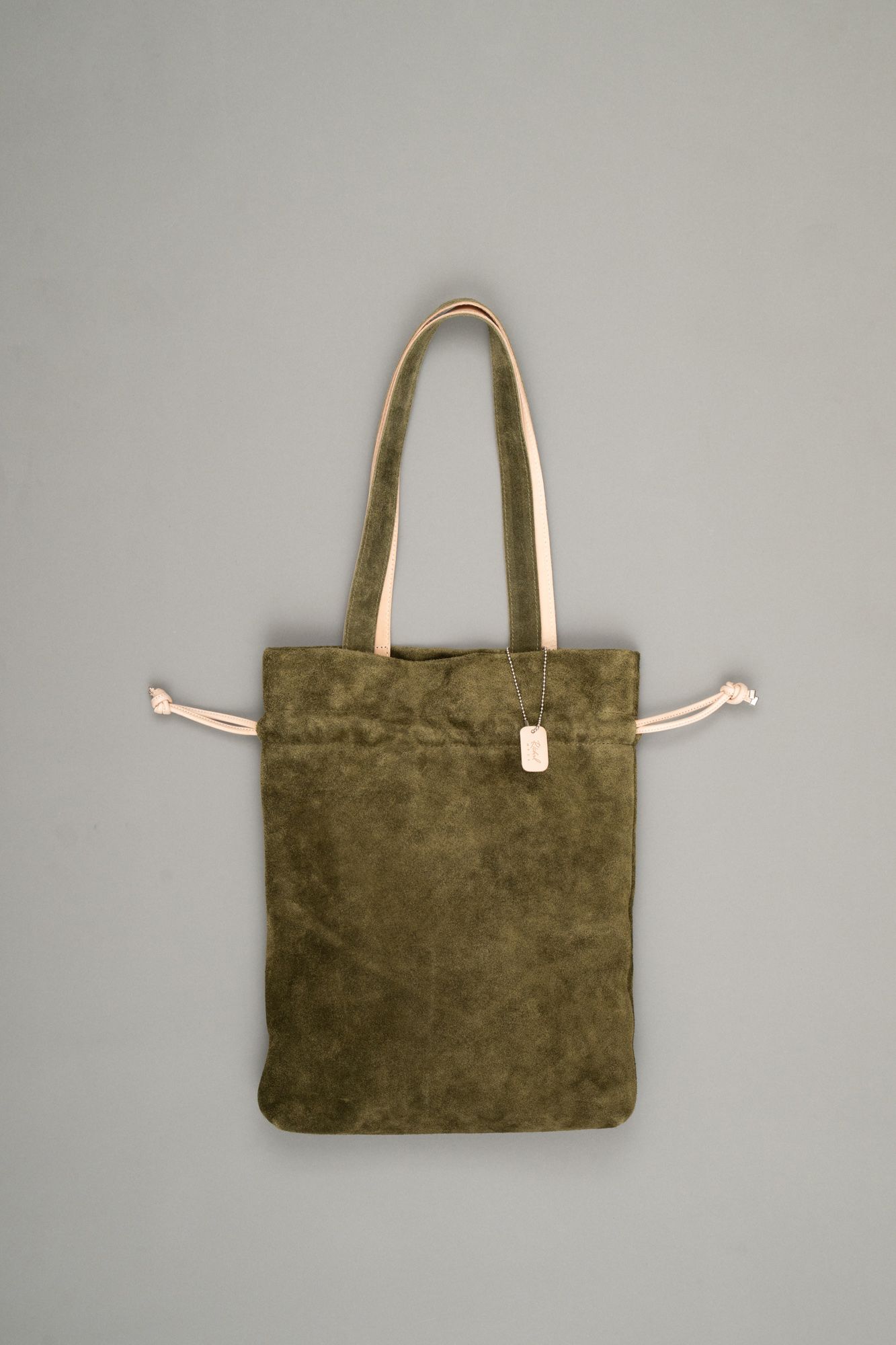 Drawstring Tote Bag（Khaki）