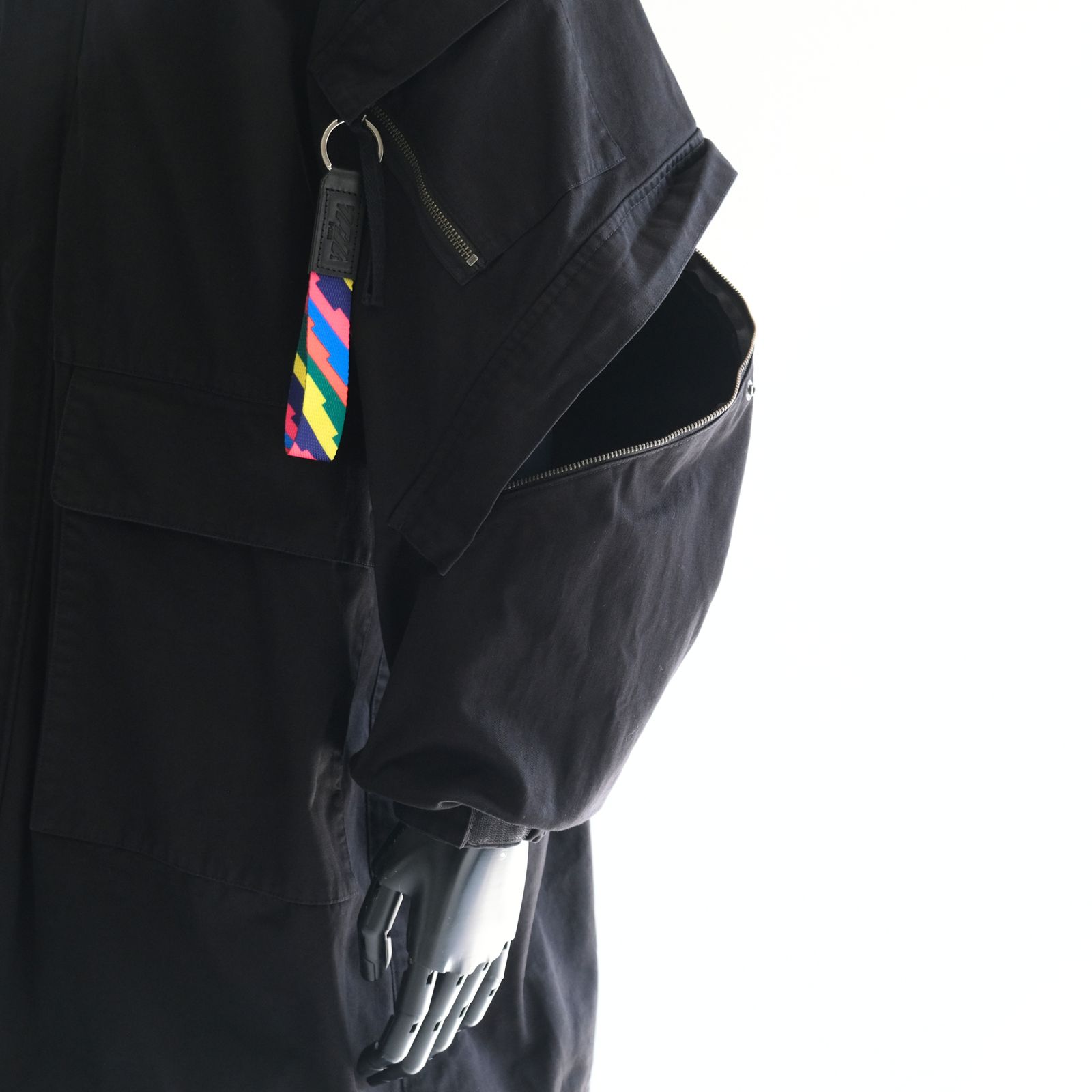 Ventilation Military Coat（BLACK）