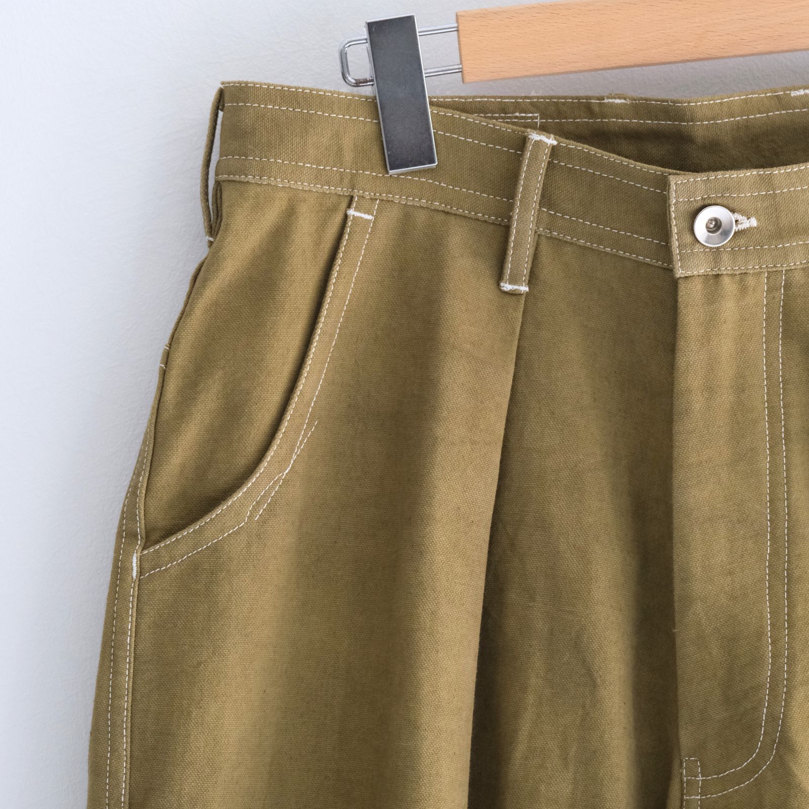 LUSH PANTS / パンツ / キャンバス地 / オーガニックコットン / OLIVE