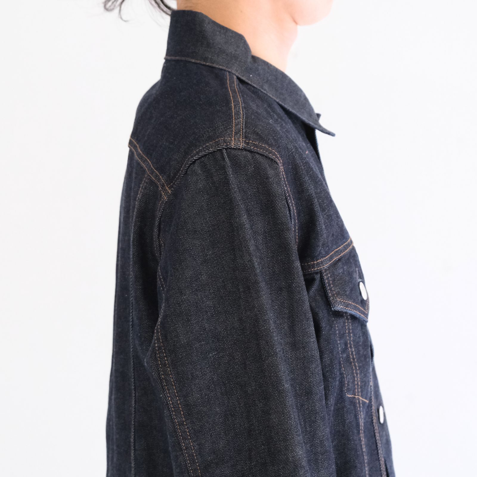 3RD TYPE TRUCKER JACKET  ‐10.5oz Supima Cotton Denim‐（Indigo ）