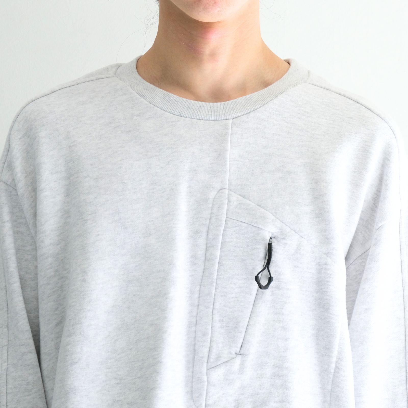 BAL / BIKE ATHLETIC LOOP WHEEL COTTON CREW / BAL × BIKE / アスレチック ループホイール コットンクルー（ASH GRAY）
