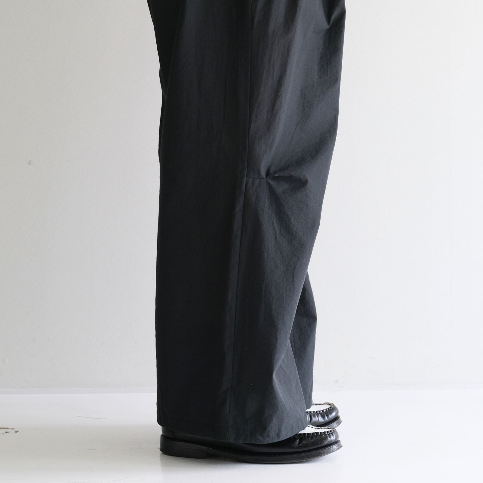 BAllOON EASY PANTS / バルーン イージー パンツ（BLACK）