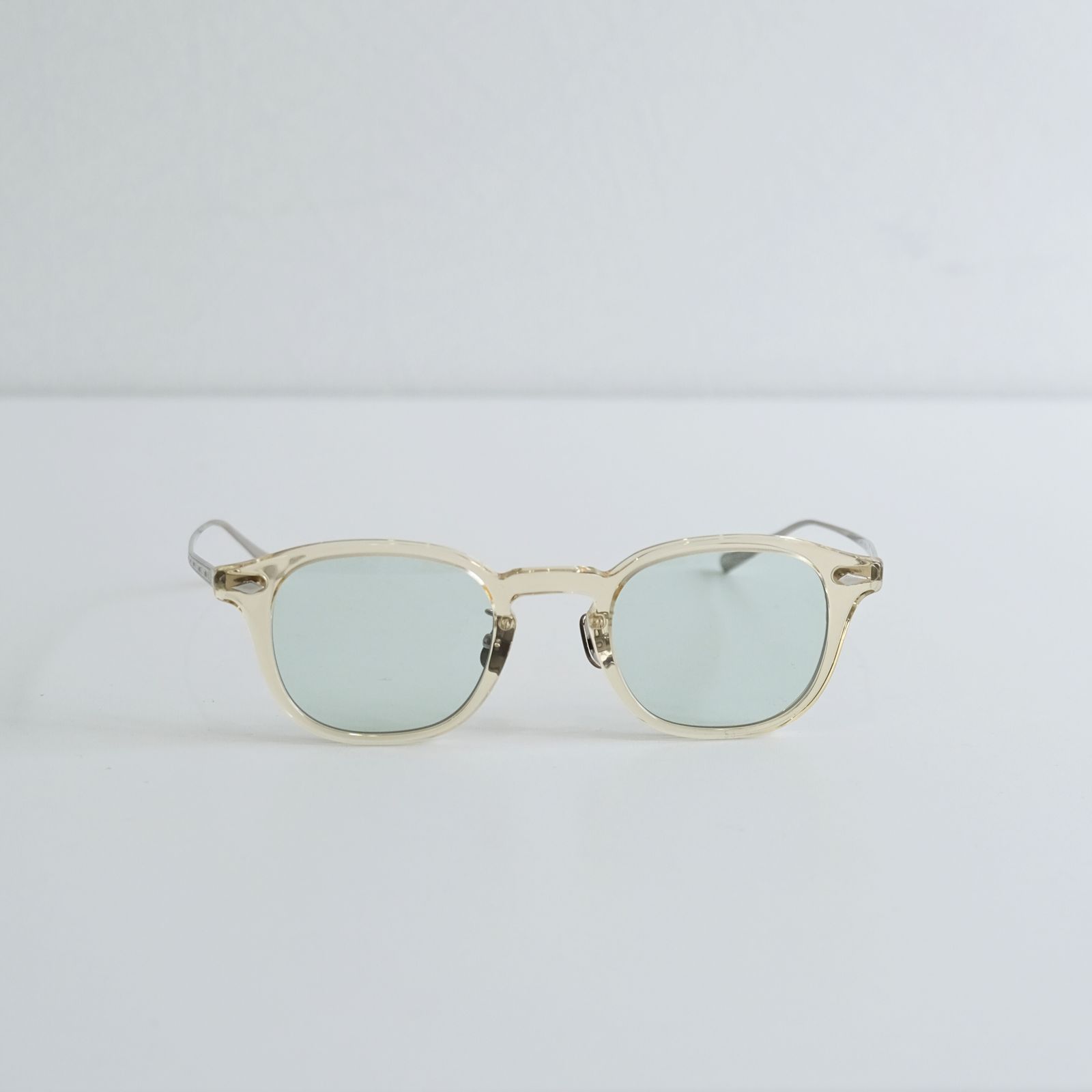 NOCHINO OPTICAL - JIFUSAN #5 CITRON x SILVER × L.SMOKE GREEN