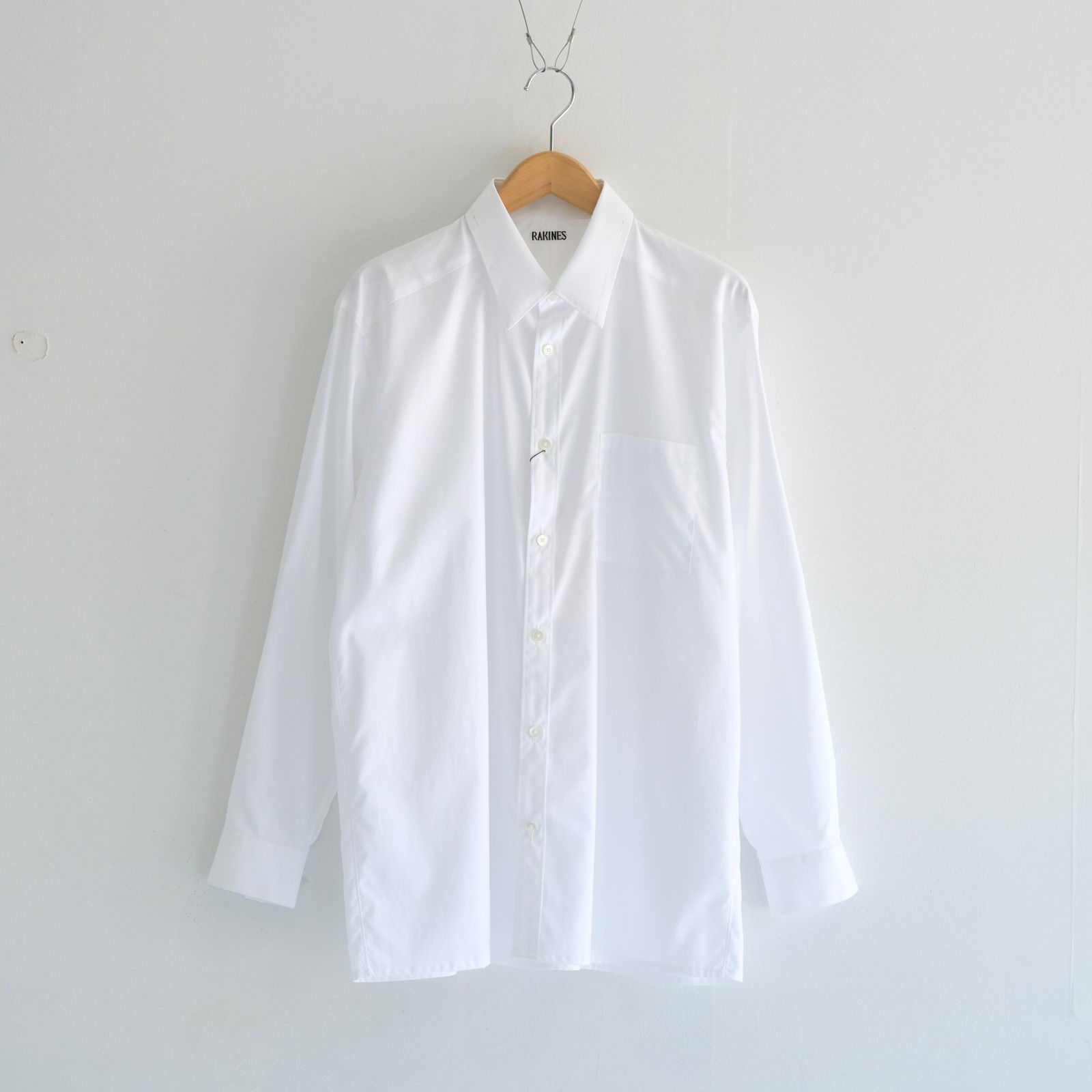 200/2R Twill Chambray Michels / シャツ / シャンブレー / Snow white