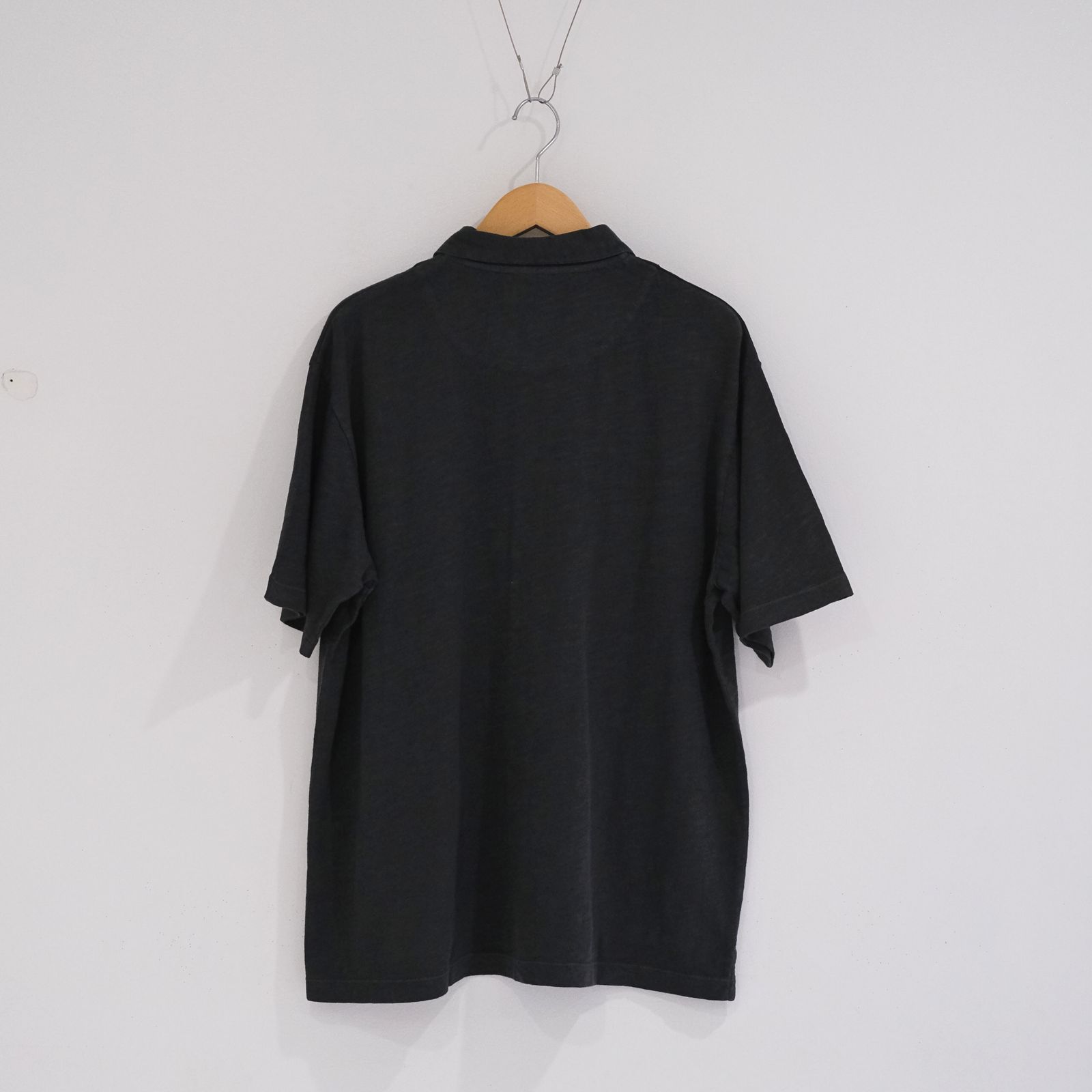 Tectonic Jersey Shirt / シャツ / ガーメントピグメントダイ / ジャージー / Black
