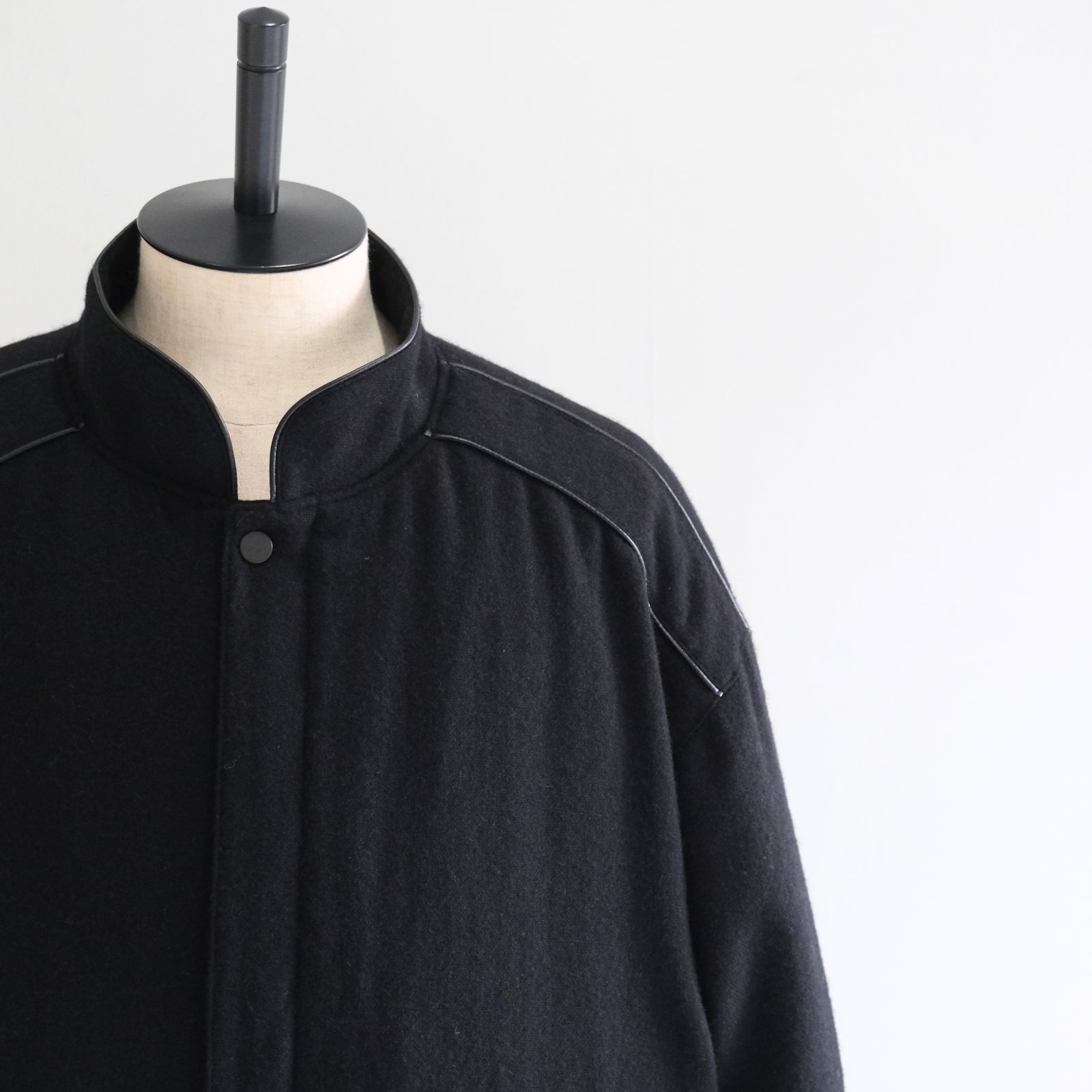 【残り1点】WOOL RACING BLOUSON（BLACK）
