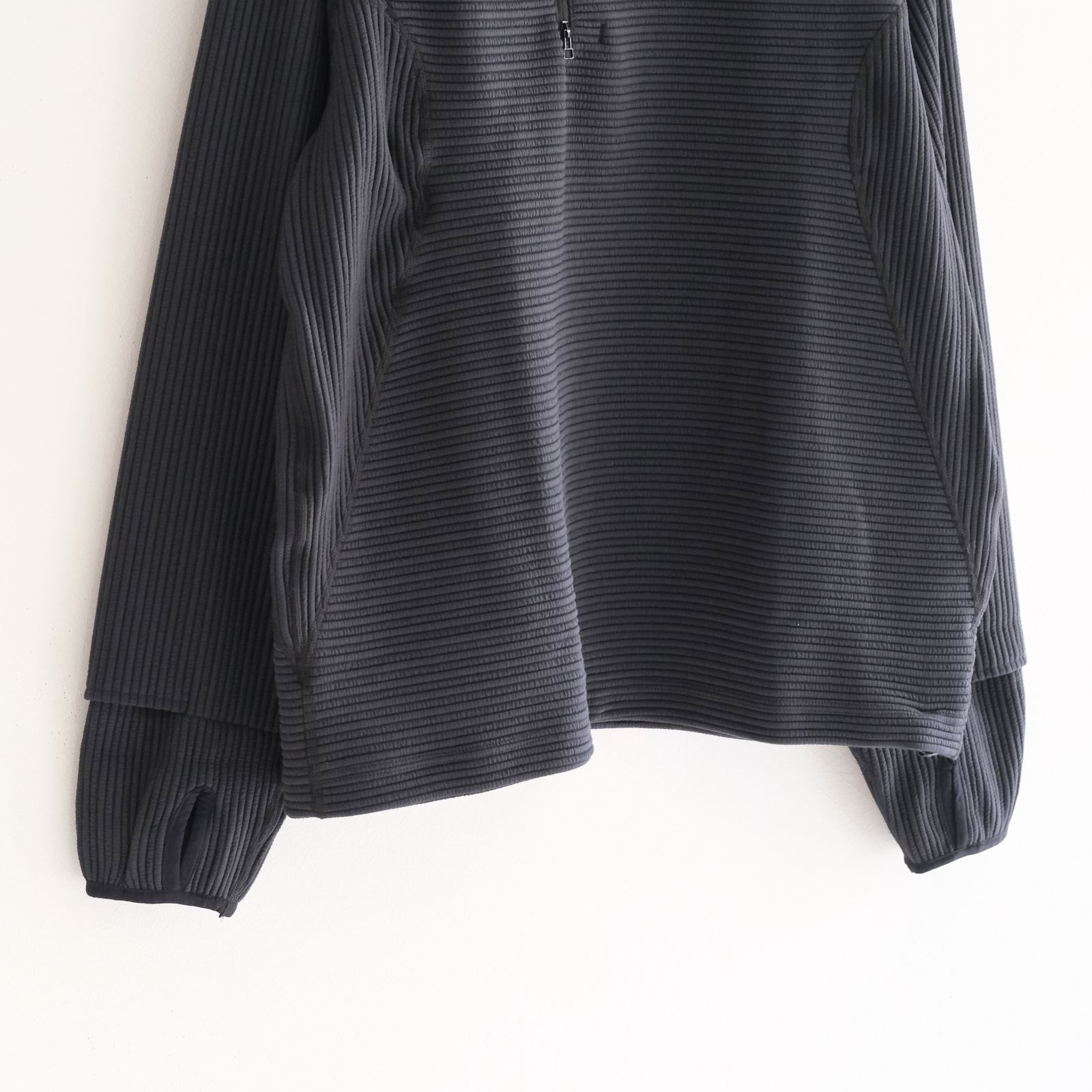 Uneven Anonymous Balaclava Hoodie / アンイーヴン アノニマス バラクラバ フーディー（OFF BLACK）