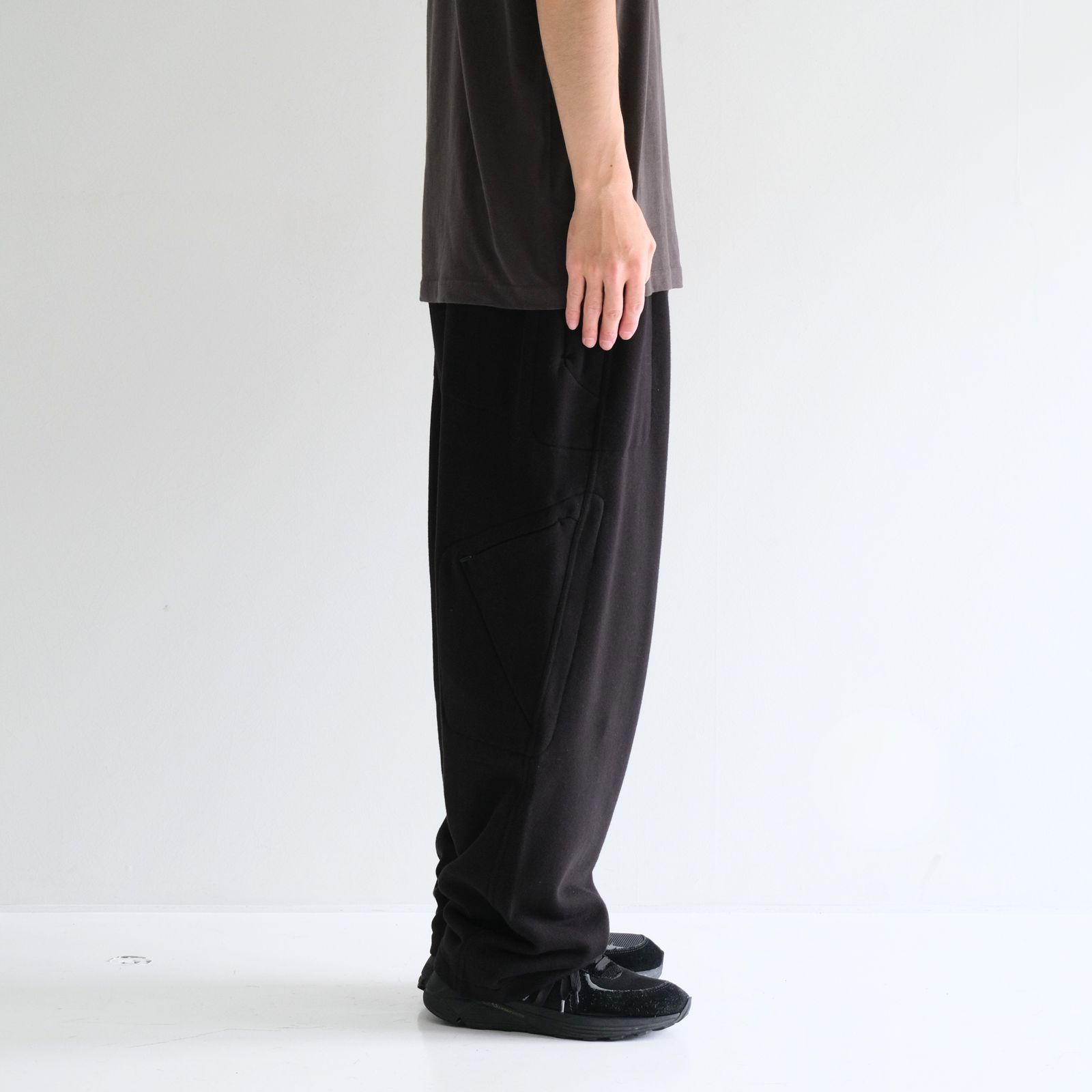 BAL / BIKE ATHLETIC LOOP WHEEL COTTON SWEAT PANT / BAL × BIKE / アスレチック ループホイール コットン スウェットパンツ（BLACK）