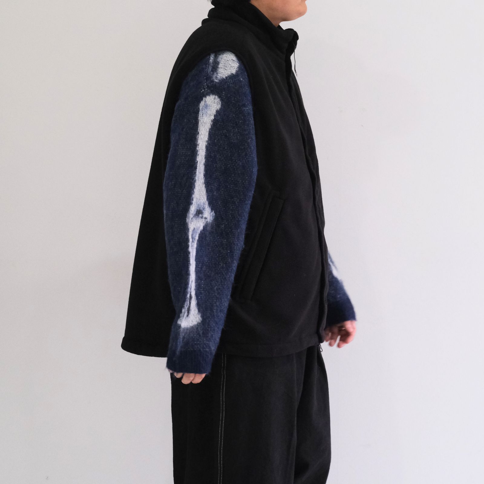 Target Knit Sweater / ニット / セーター / モヘア / BLUE