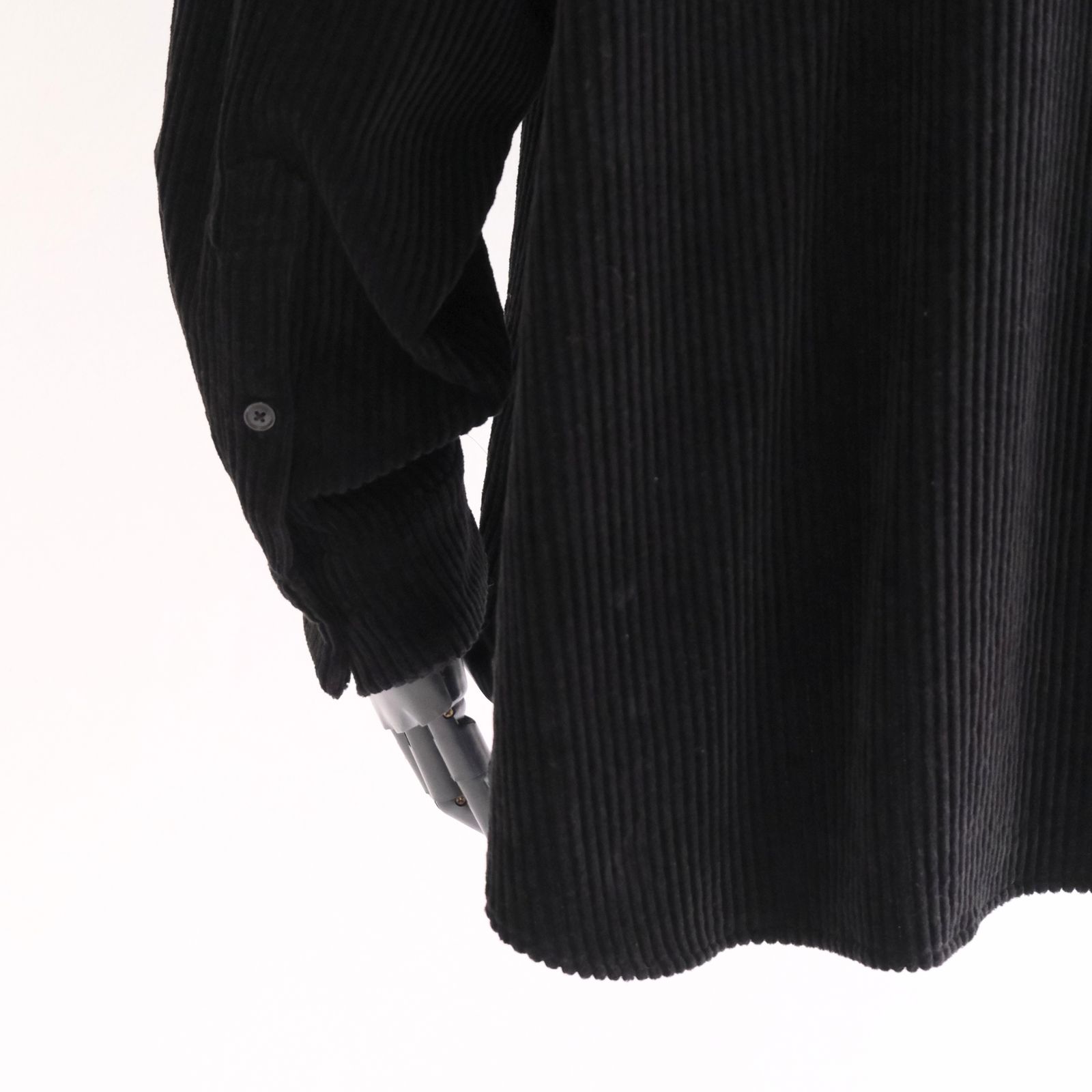 【残り1点】Corduroy Skipper Shirts（Black）