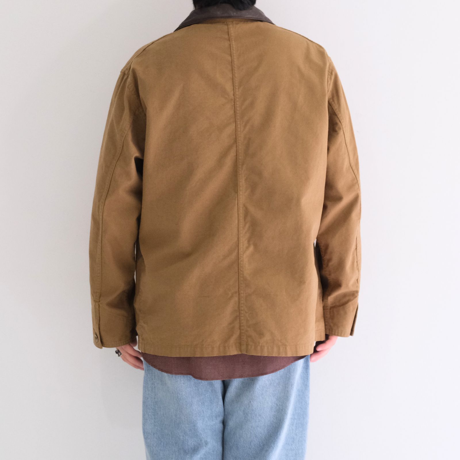WASHED C/R/S DUCK COVERALL / ジャケット / カバーオール / KHAKI BEIGE