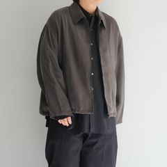 Cupro Drizzer JKT / ジャケット / ドリズラージャケット / キュプラ / Gray