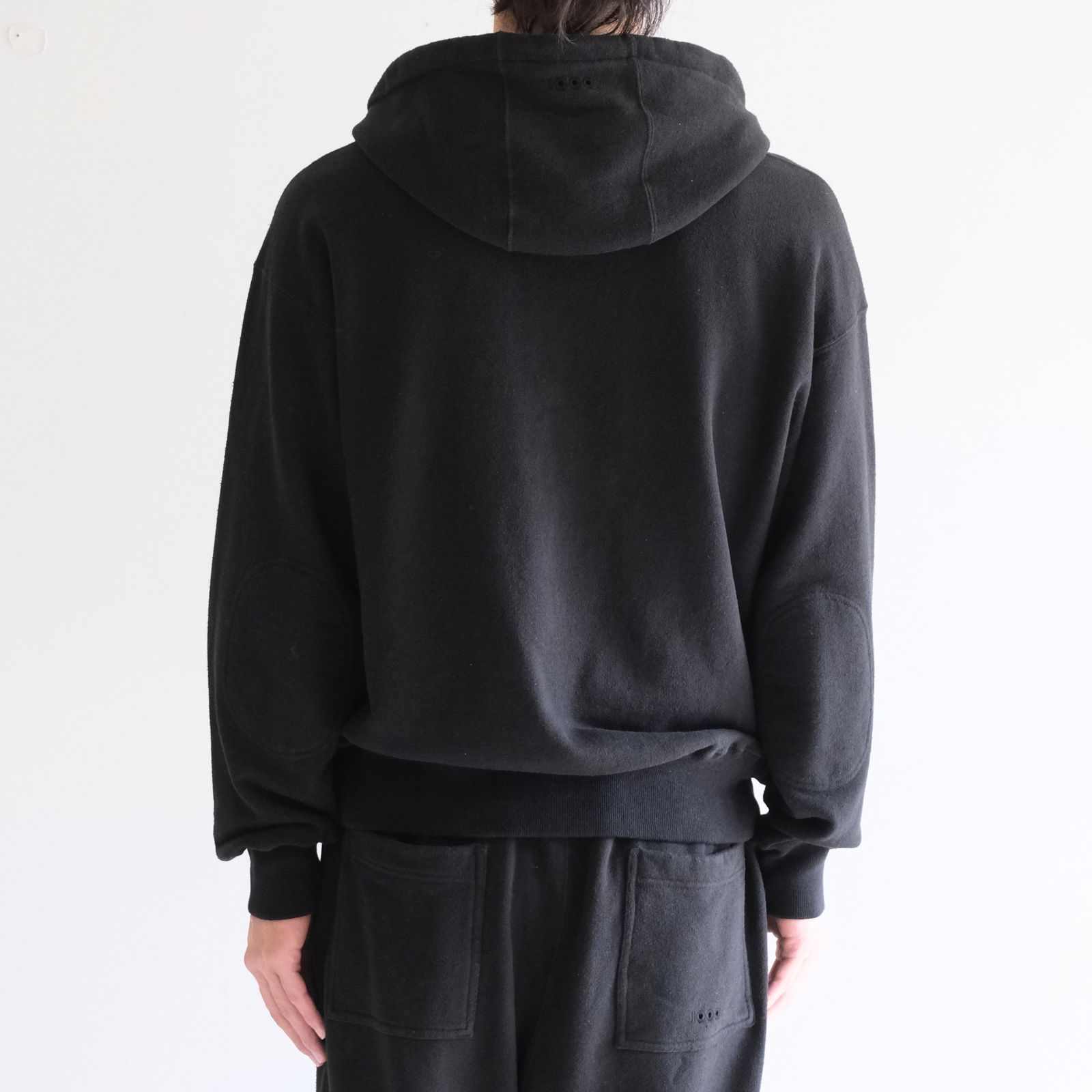 NEPPED HOODIE（INK BLACK）