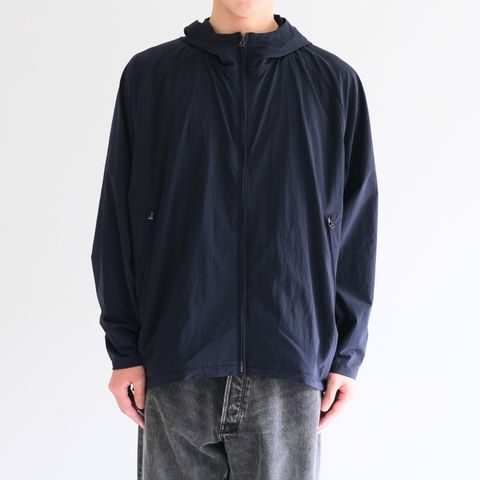 【残り1点】SHIBO NYLON SEASIDE PARKA / シボナイロンシーサイドパーカー（NAVY）