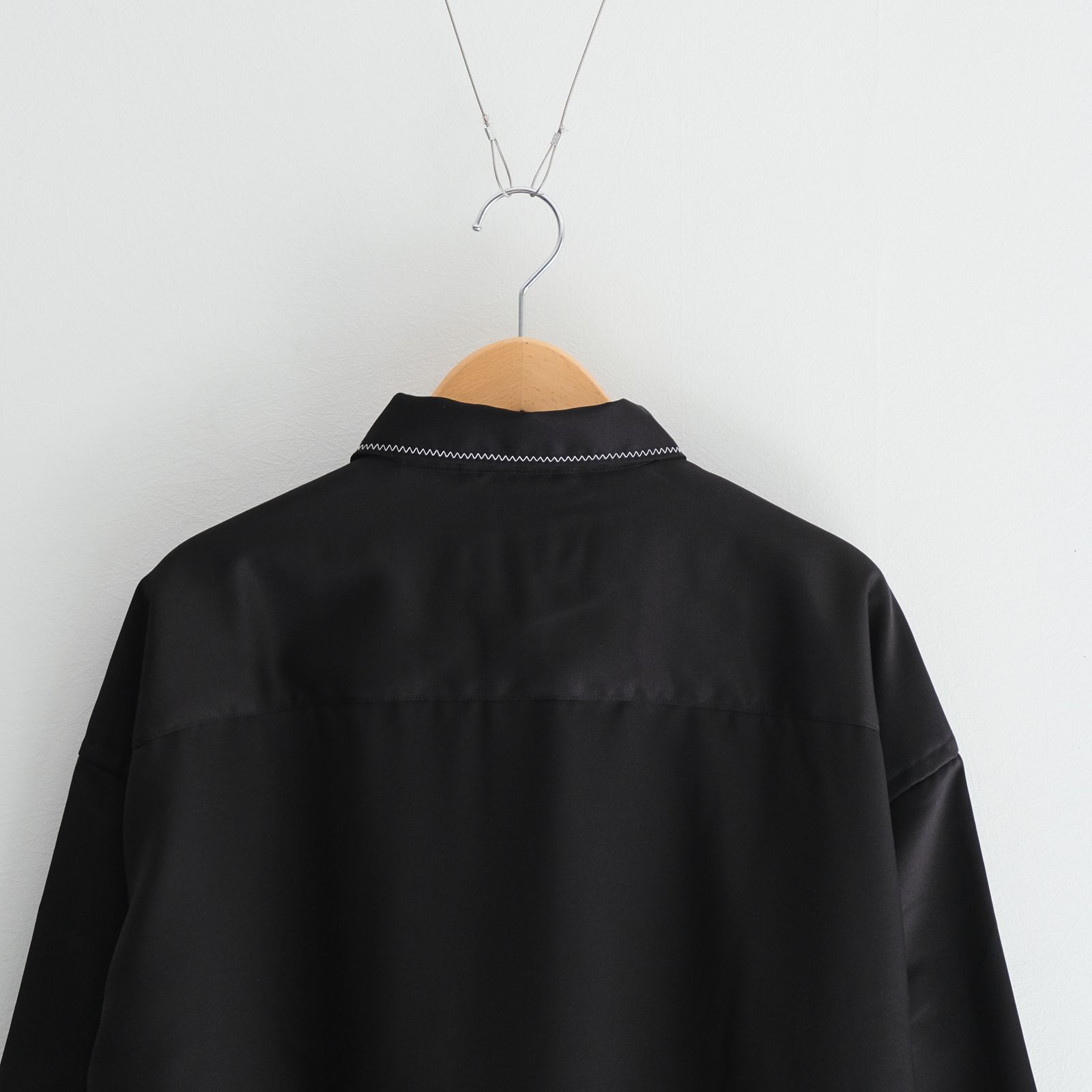 Stitch L/S Shirts / シャツ / 長袖 / Black