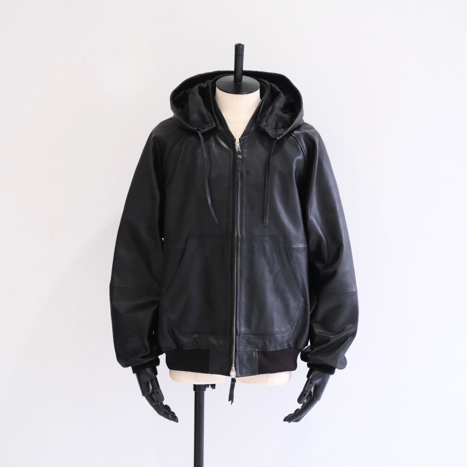 【残り1点】AFTER-HOOD BLOUSON（BLACK）