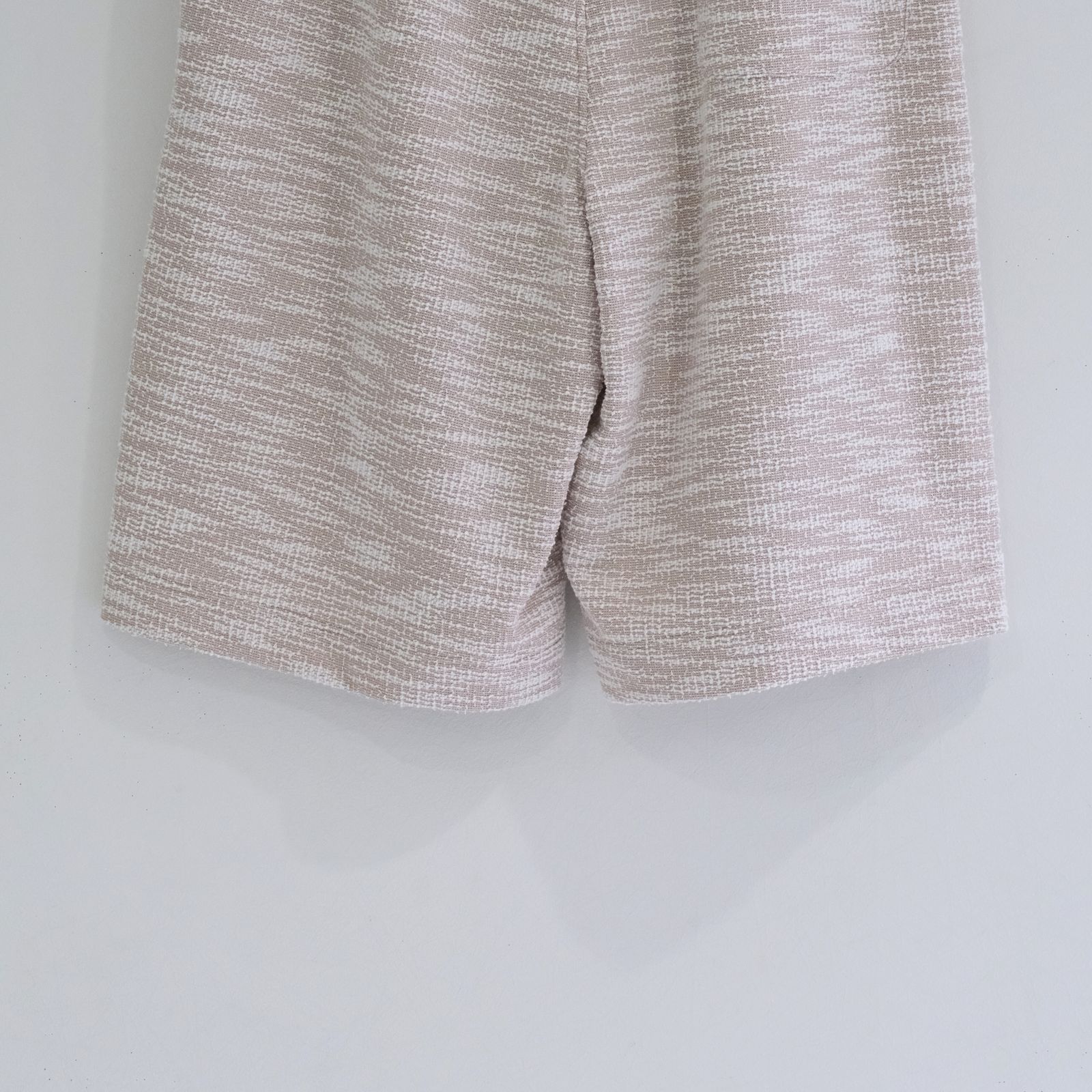 SAPINO JACQUARD WIDE SHORT / ショーツ / BEIGE