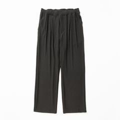 【入荷時期：2026年7月頃】Uneven Anonymous Easy Pants / アンイーヴン アノニマス イージー パンツ（OFF BLACK）