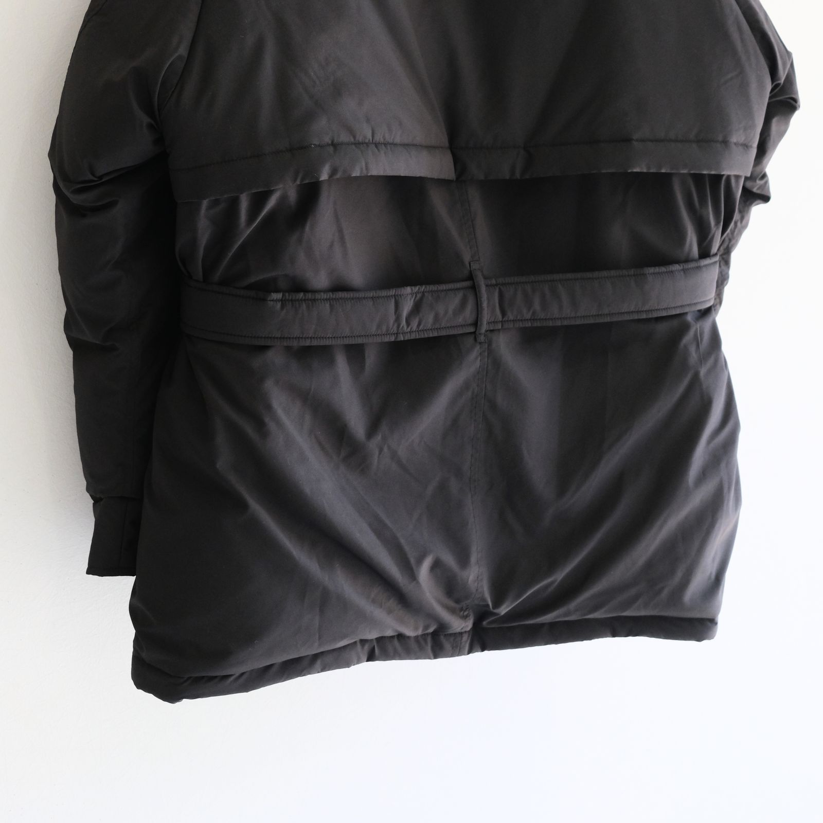 【残り1点】"KATAHDIN"  Water-repellent Down Half Coat（BLACK）