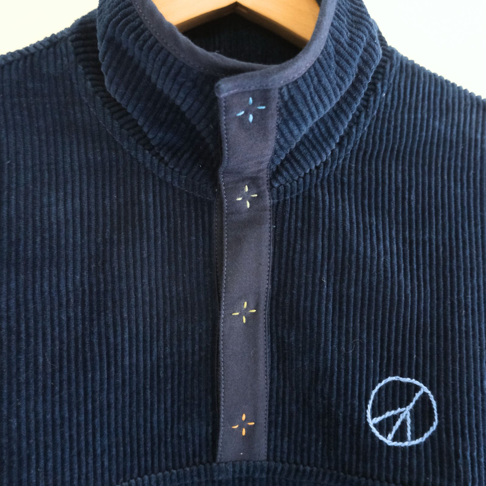 POLITE PULLOVER / ポライトプルオーバー（INDIGO CORDUROY）