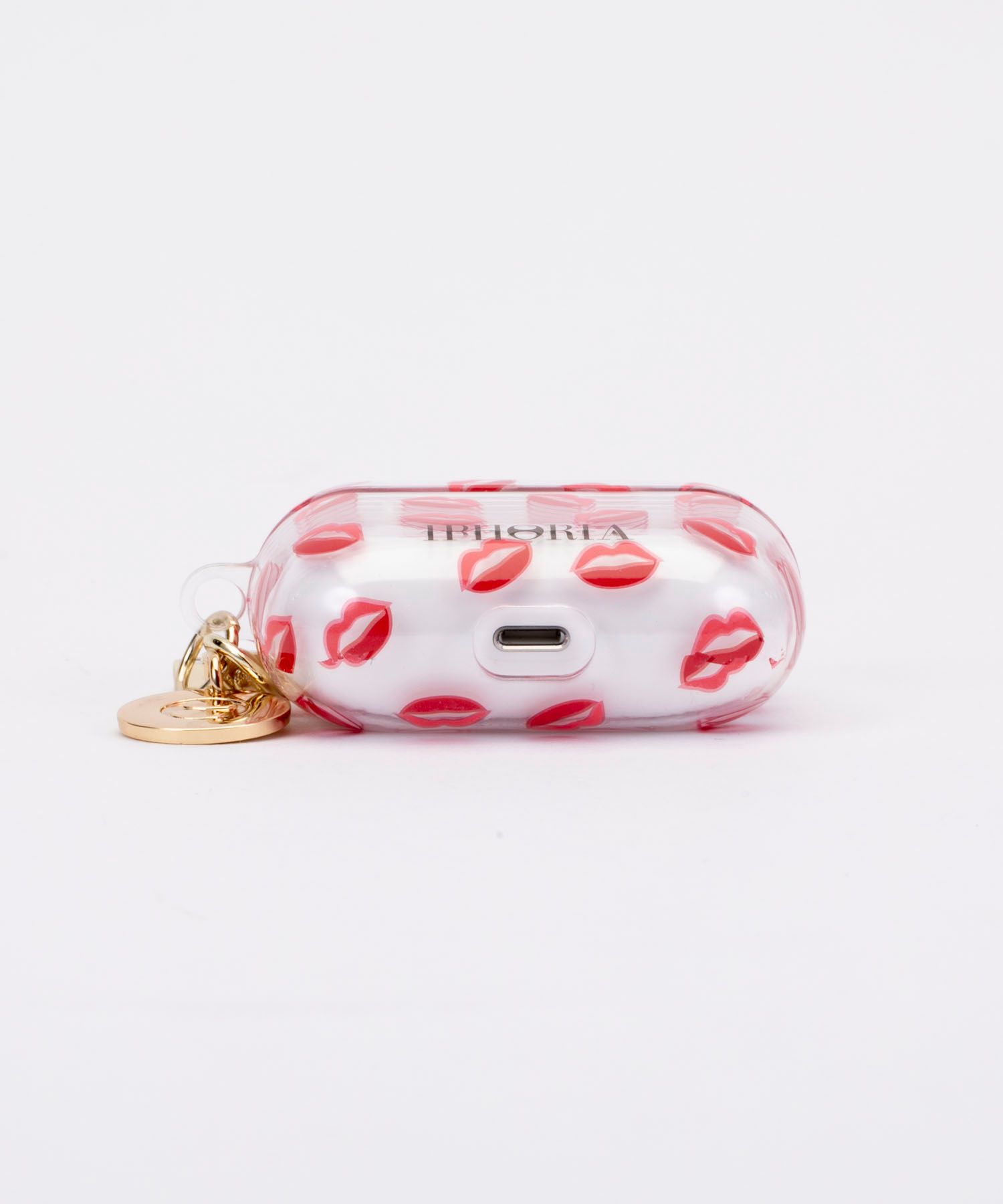 Key Chain Airpods Pro Case - Lips Print