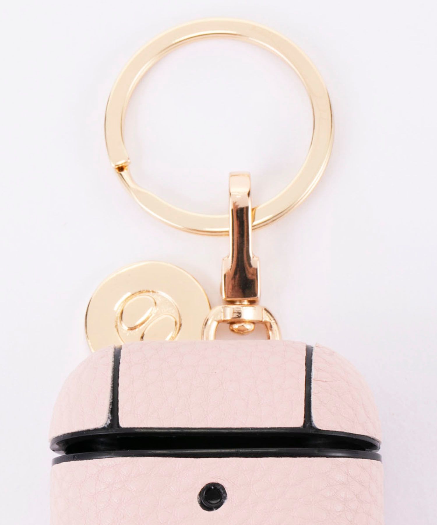 Key Chain Airpod Case - Nude