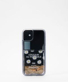 Liquid Case for Apple iPhone 11 - Nailpolish Coleur Au Portable Black Daisy
