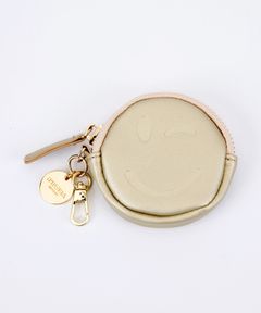Coin Wallet - golden Smiley