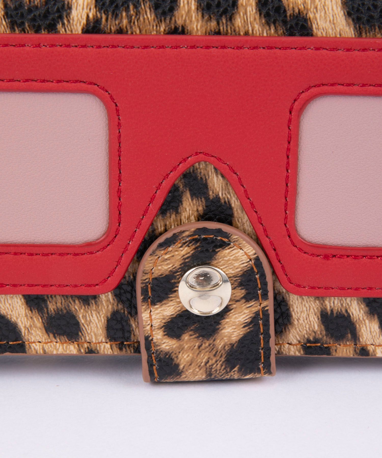 Glasses Case with Bag Holder - Leopard with Edged Glasses