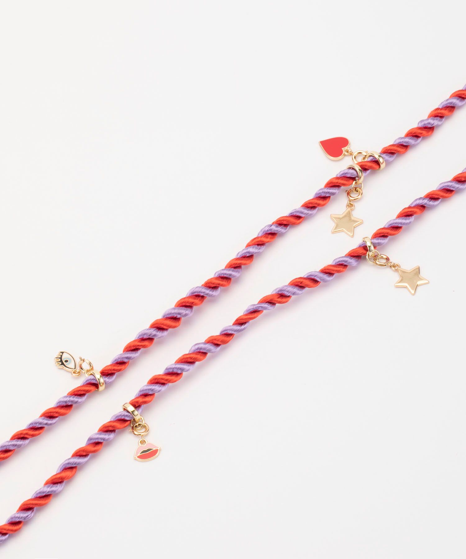 Sunglasses Strap -Twisted Cord With Icons
