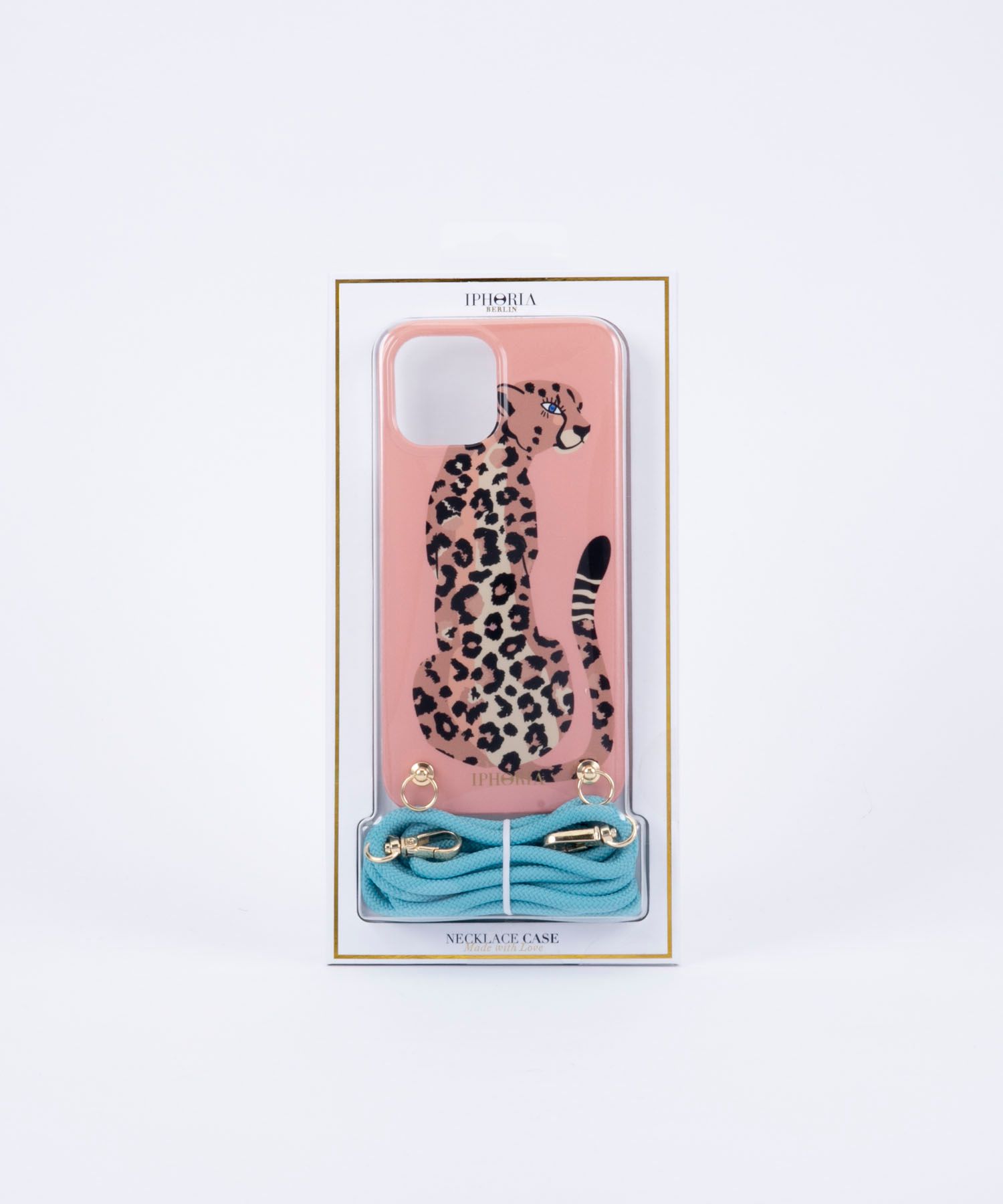 Necklace Case for Apple iPhone 12 mini - Leopard Lady Nude