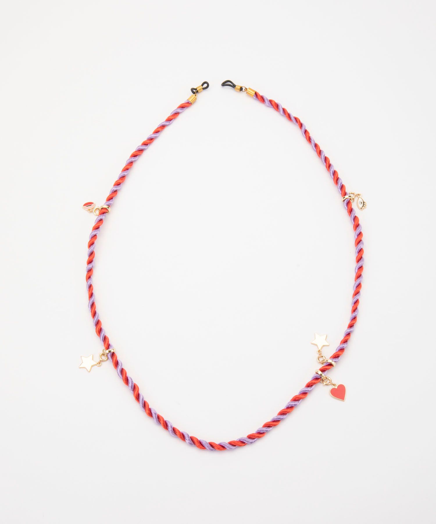 Sunglasses Strap -Twisted Cord With Icons