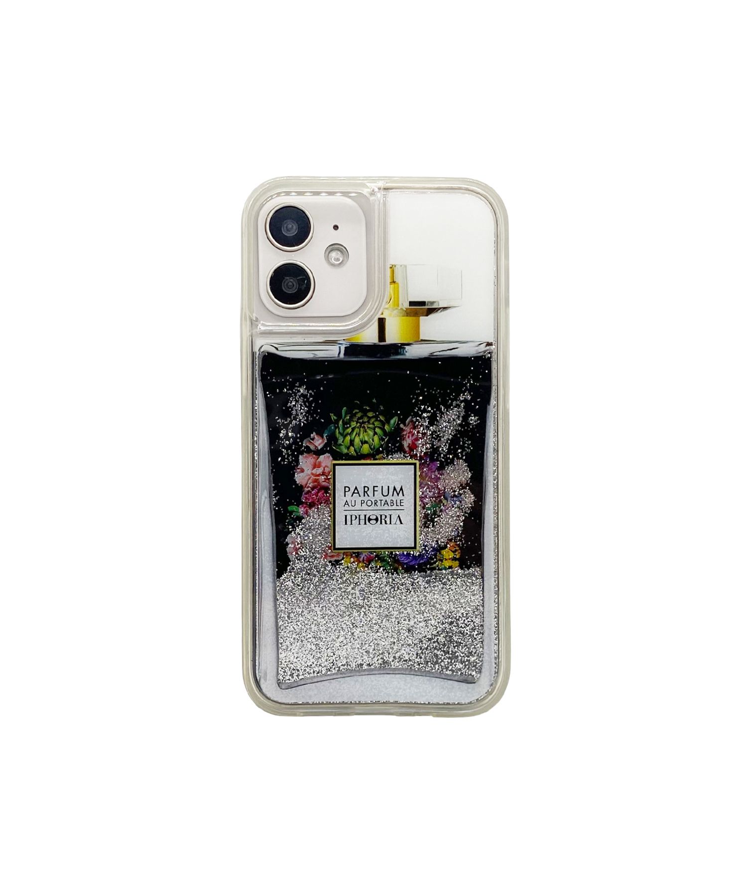 Liquid Case for Apple iPhone 12 mini - Parfum au Portable Dark Flower