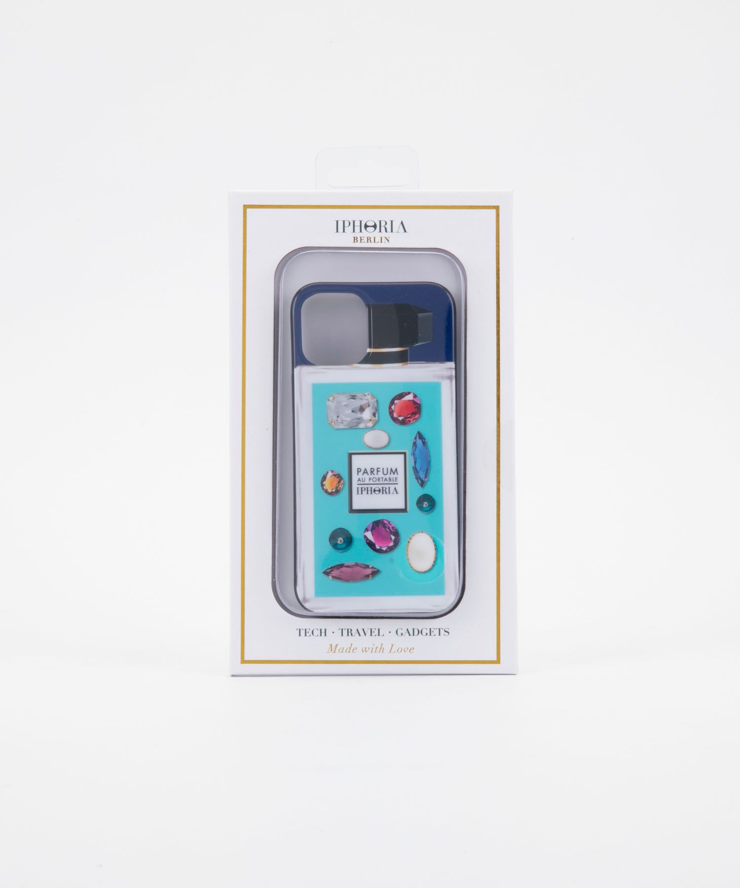 Case for Apple iPhone 12 mini - Perfume Mint Rhinestones