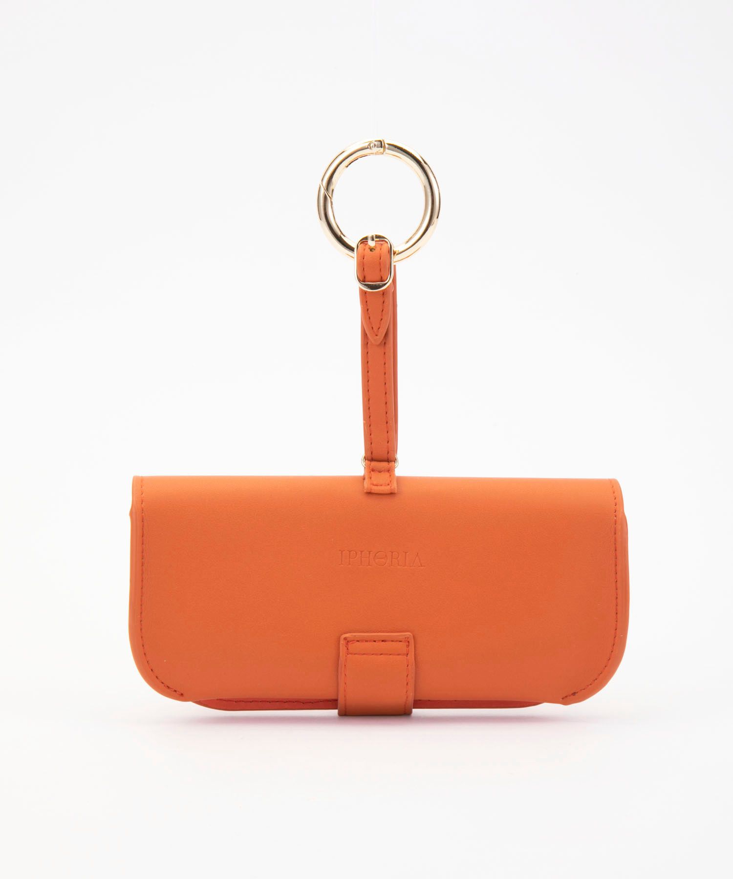 Glasses Case with Bag Holder - Heart Glasses Orange