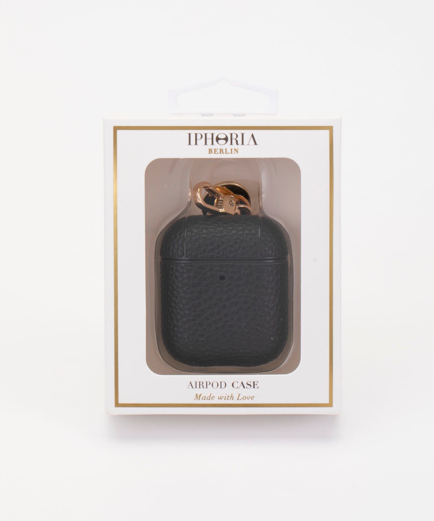 Key Chain Airpod Case - Black