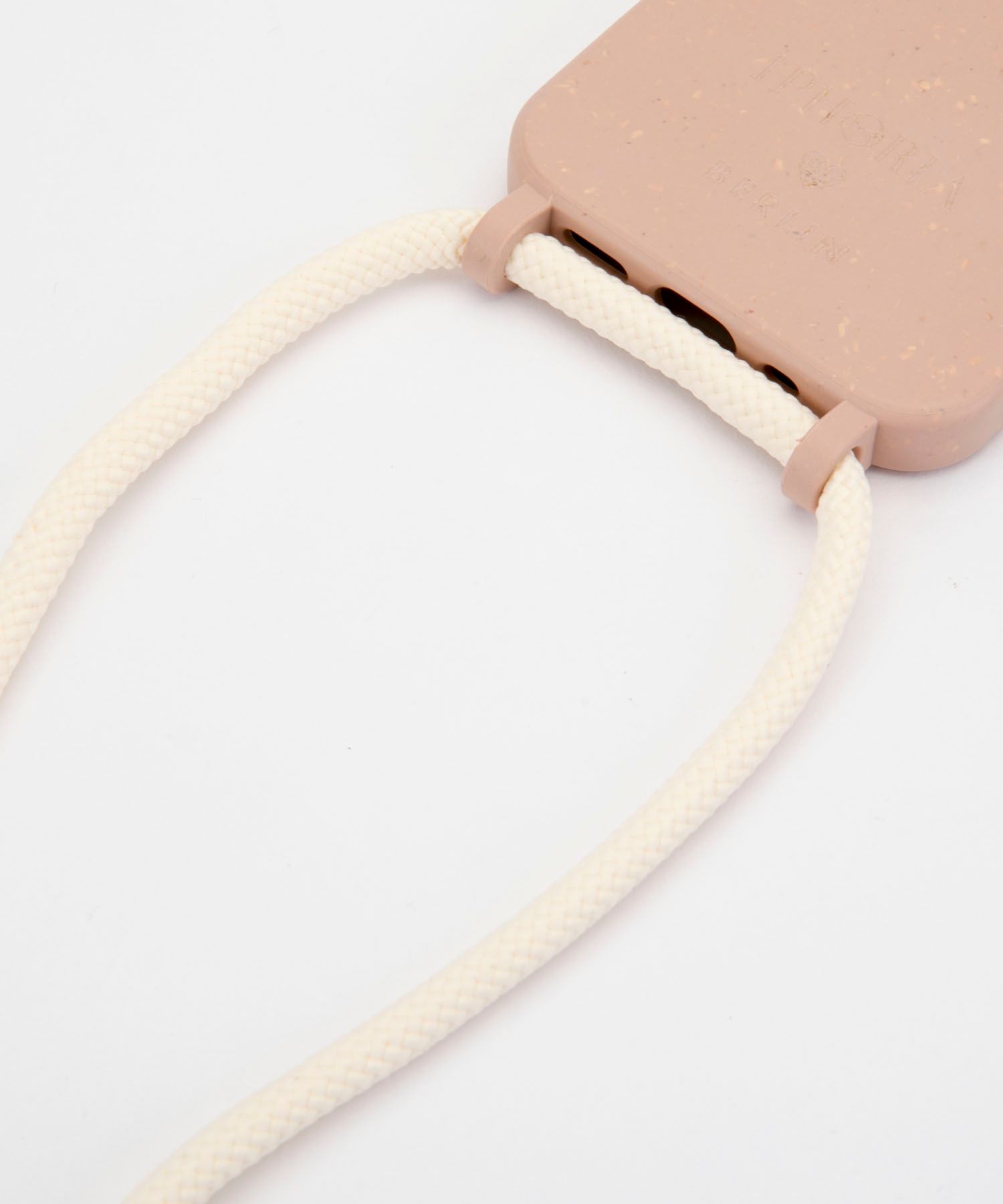 BIO Necklace Case for Apple iPhone 12 mini - Zero Waste Nude