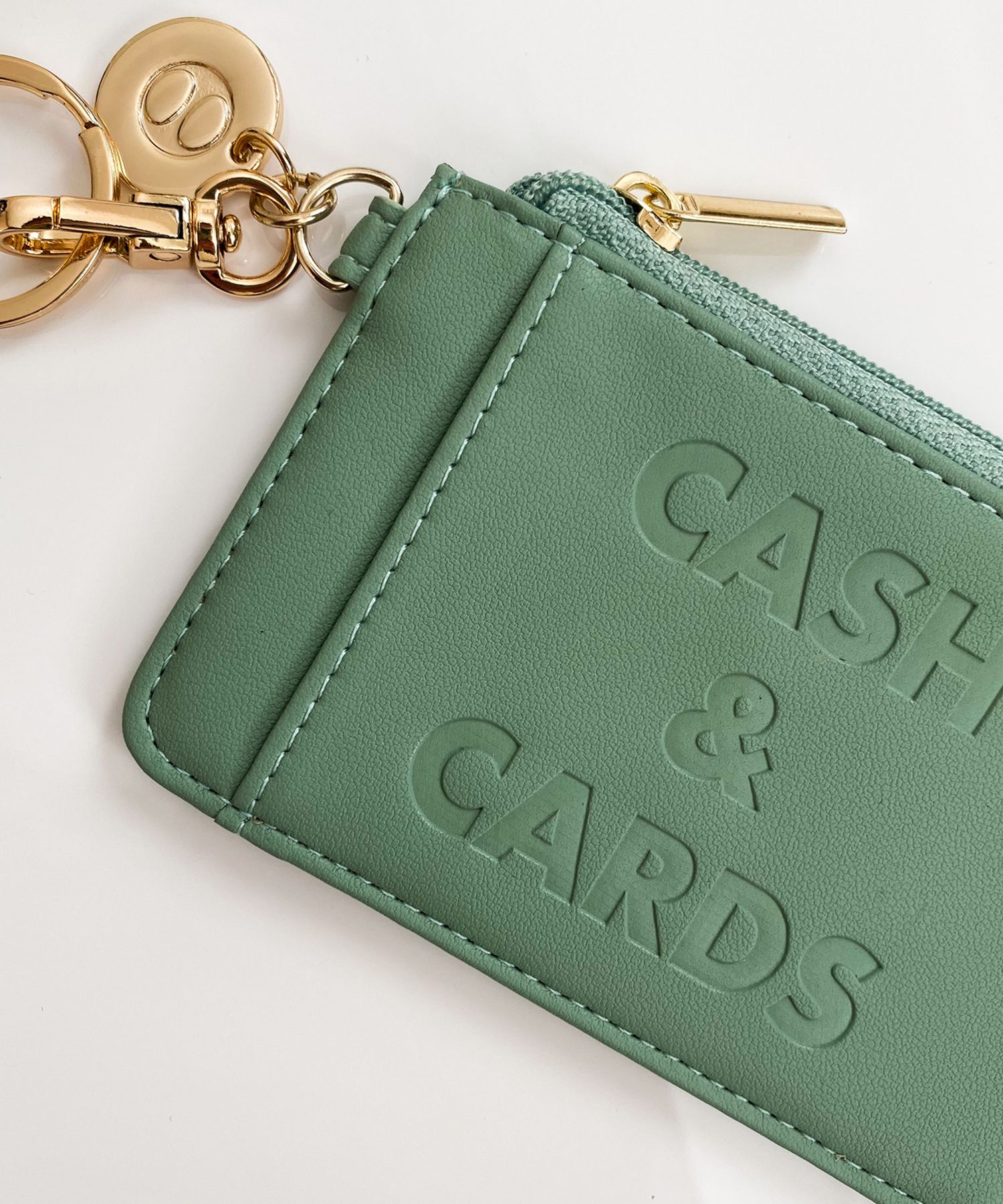 Keychain Card Holder - Cash & Cards Mint