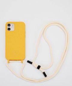 BIO Necklace Case for Apple iPhone 12/12 Pro- Zero Waste Yellow