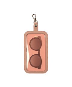 Clip-on Glasses Case - Nude