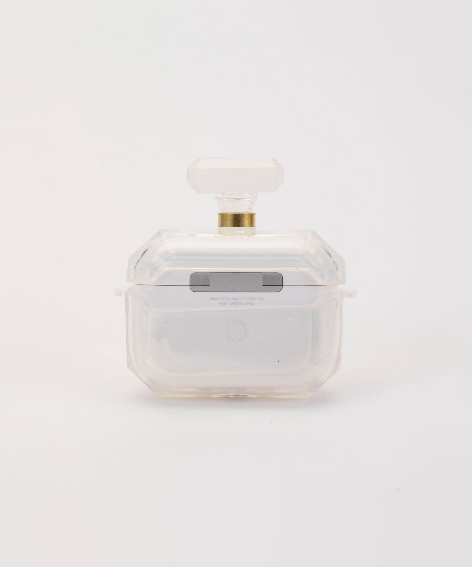 Airpods Pro Case TPU - Parfum No.1 White & Gold