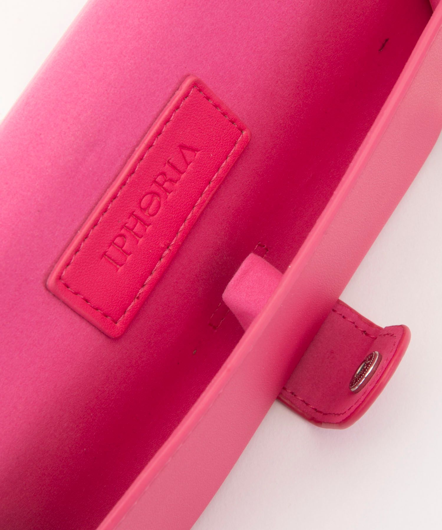 Glasses Case with Bag Holder - Pink With Glitter Face