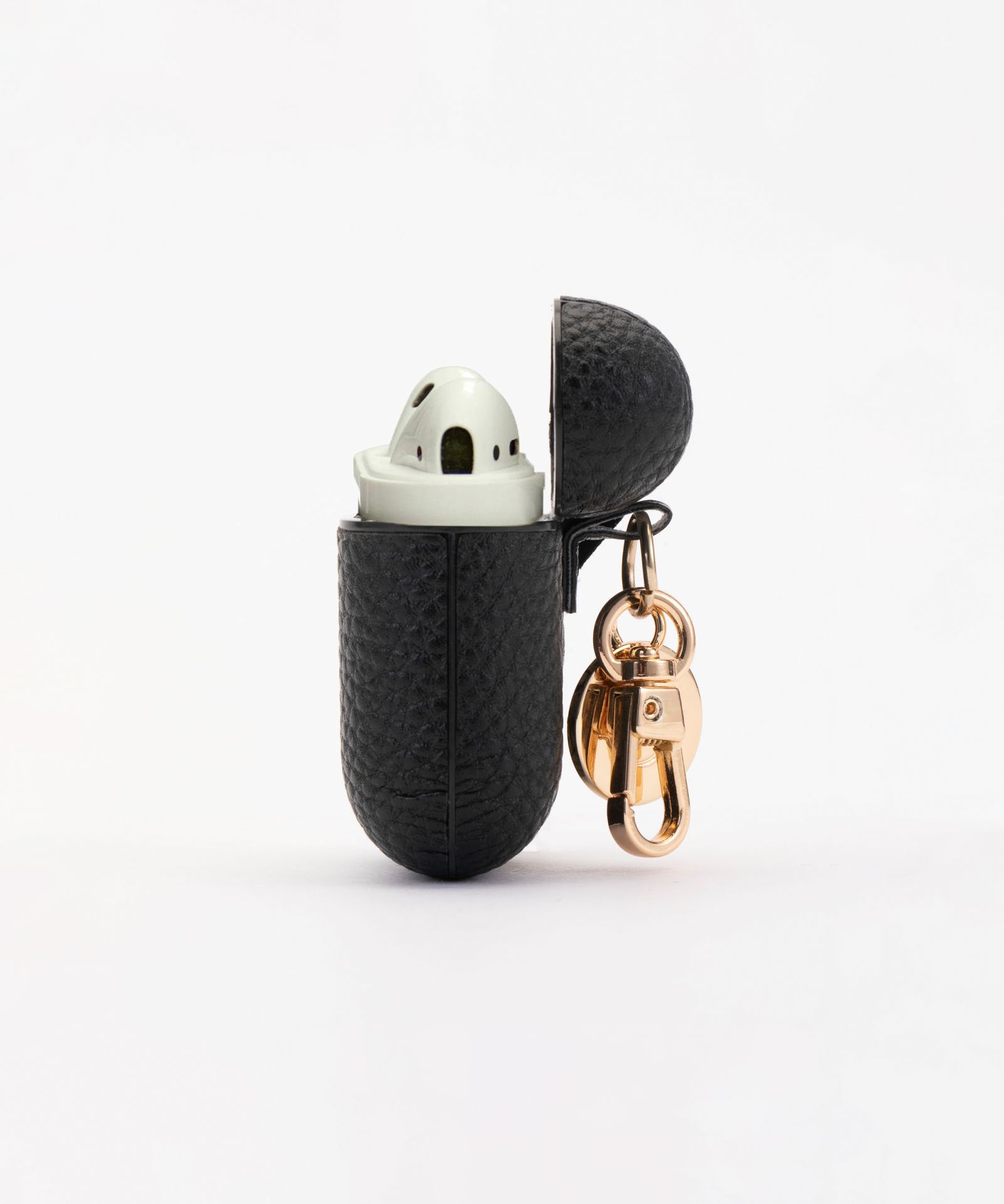 Key Chain Airpod Case - Black