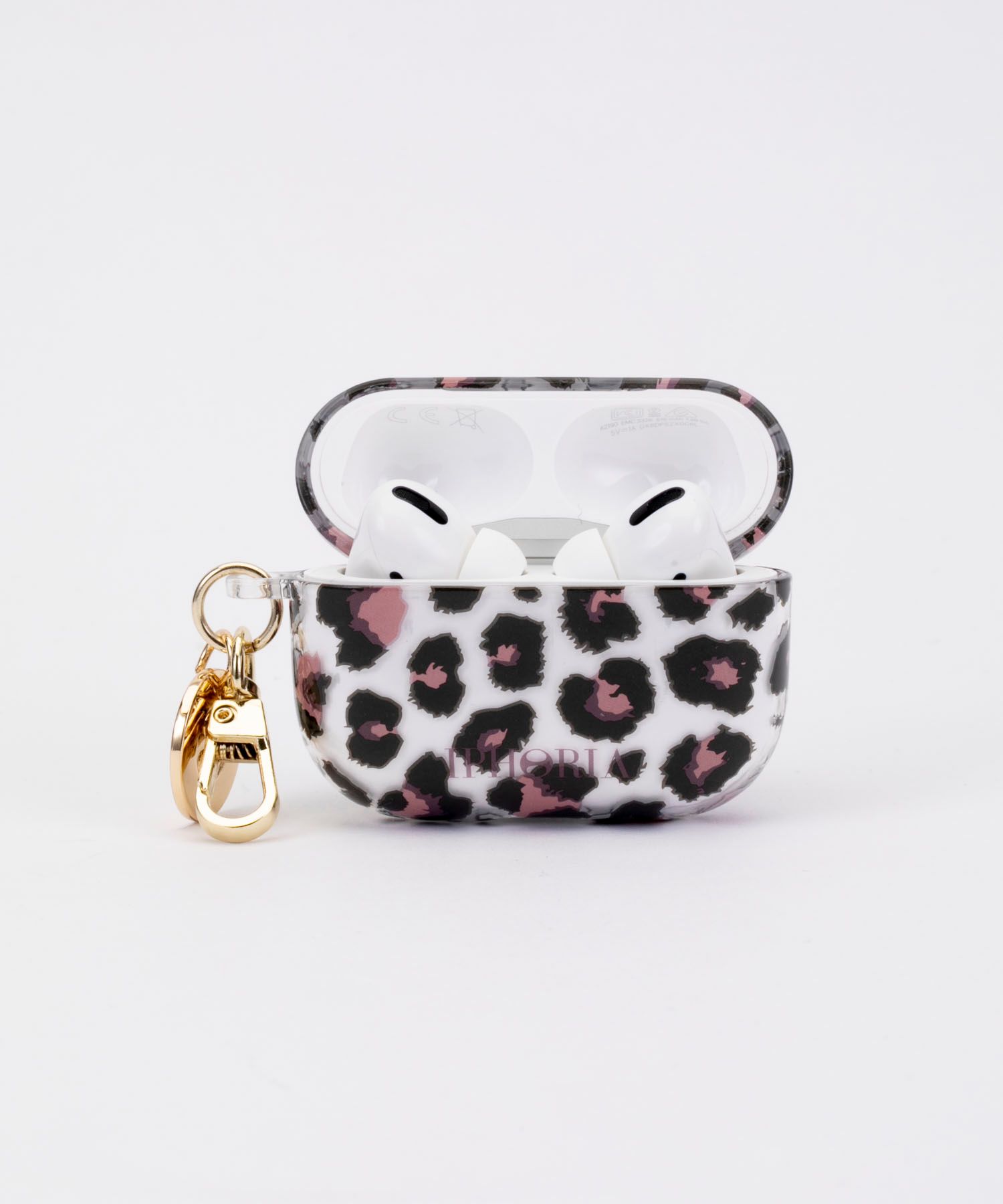 Key Chain Airpods Pro Case - Transparent LEO