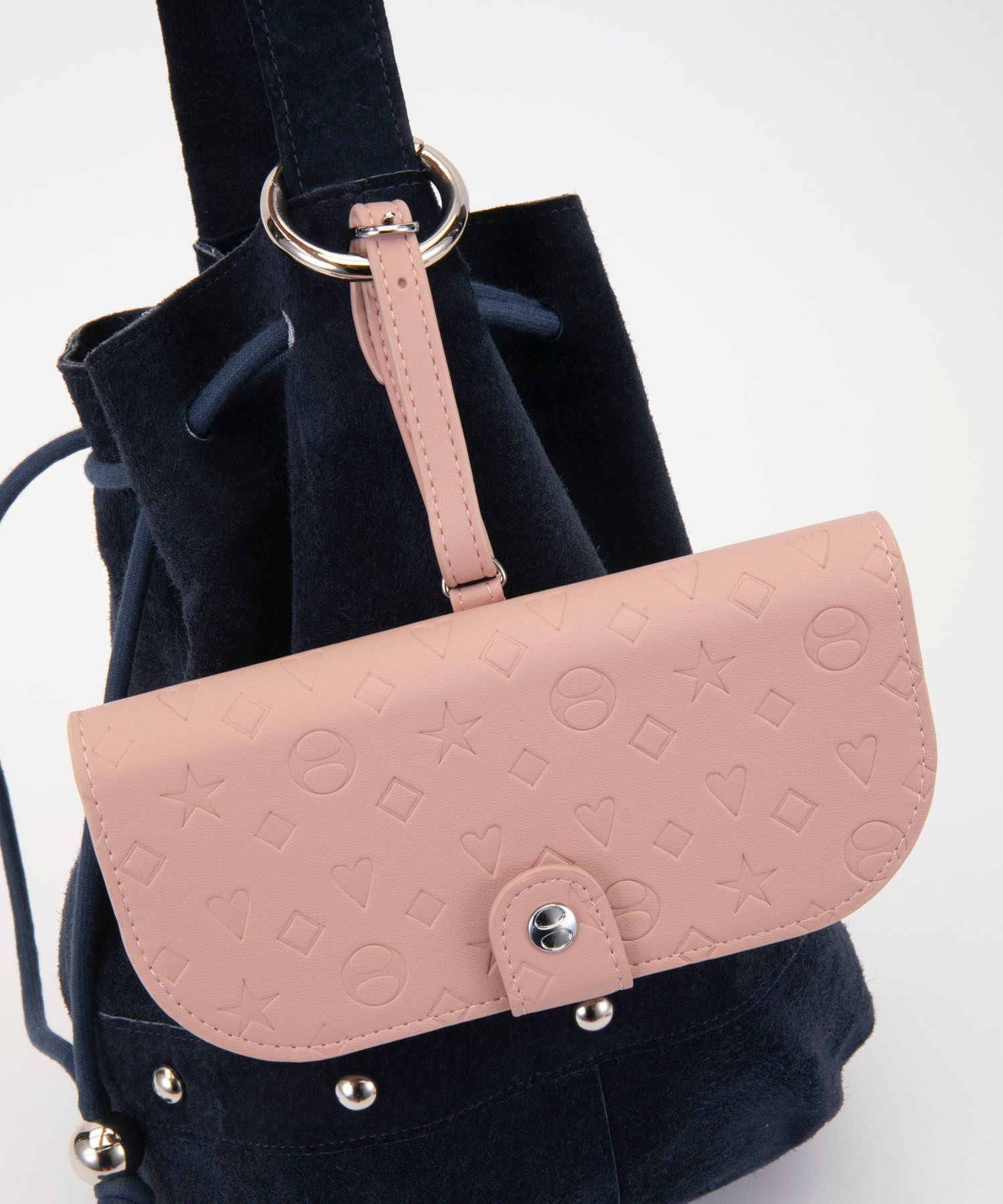 Glasses Case with Bag Holder - Nude Pattern