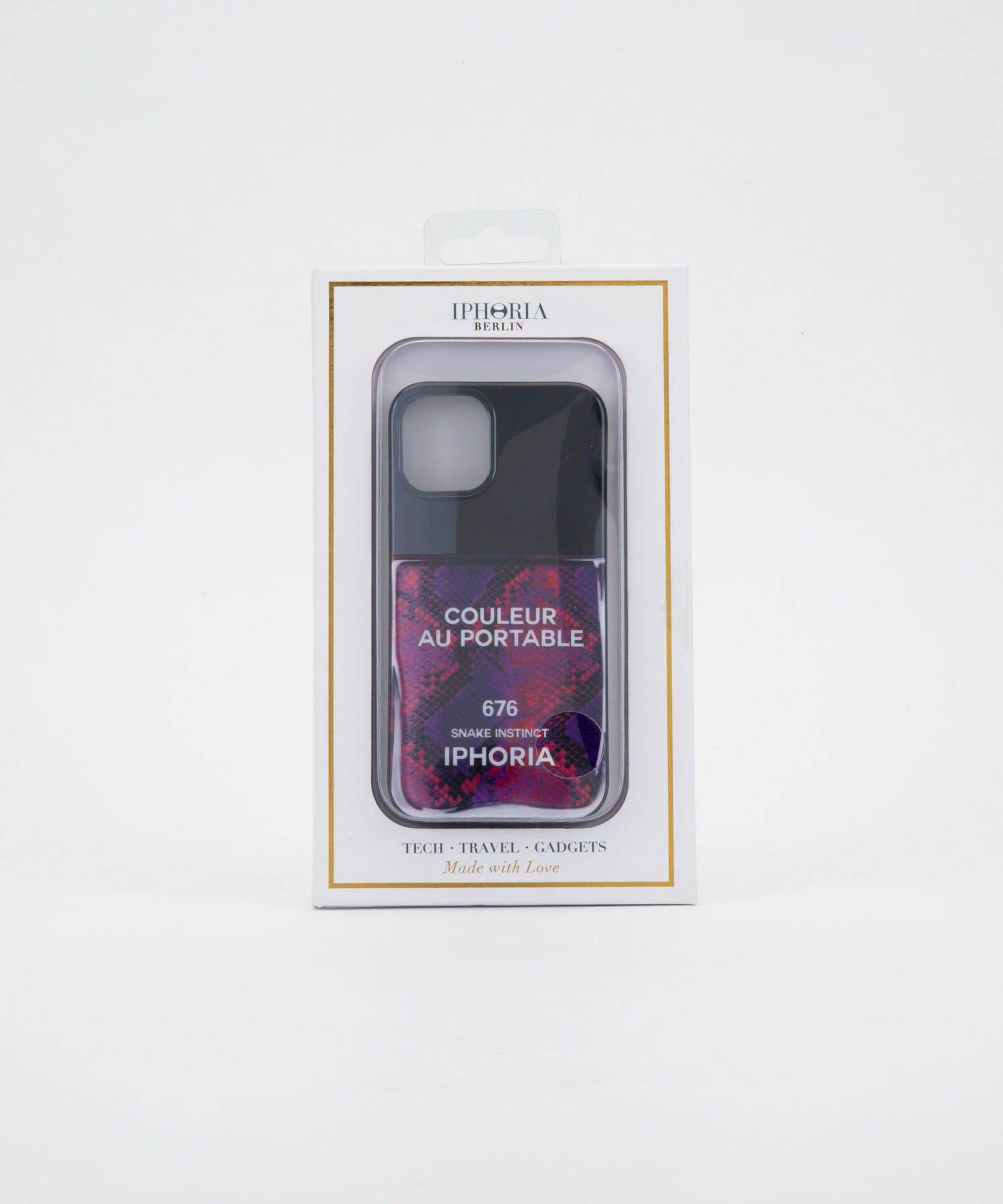 Case for Apple iPhone 12 mini - Nailpolish Coleur Au Portable Snake Instinct