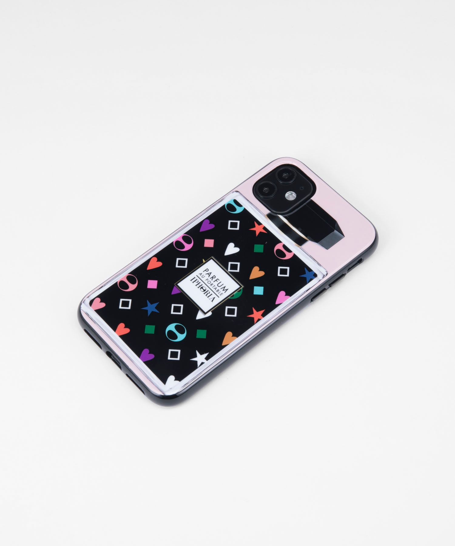 Case for Apple iPhone 11 - Parfume Black colorful pattern