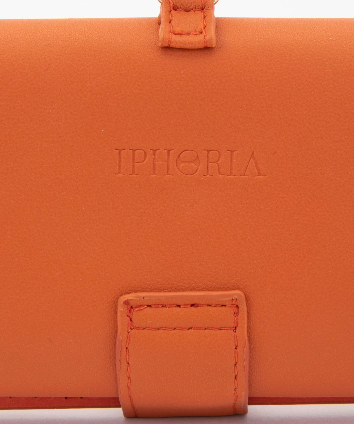 Glasses Case with Bag Holder - Heart Glasses Orange