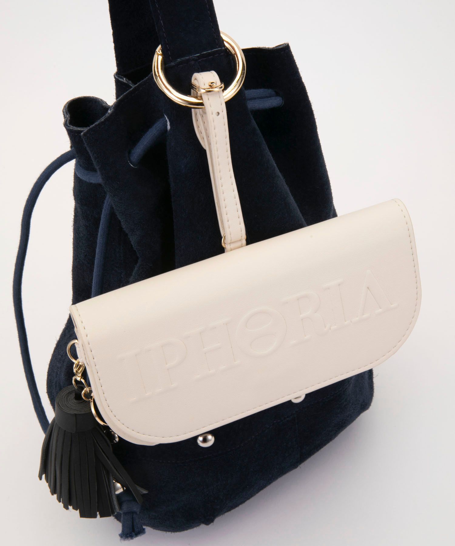 Glasses Case with Bag Holder - Cream IPHORIA