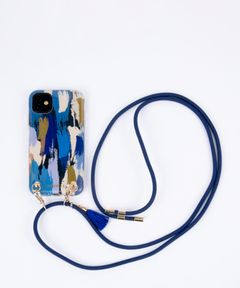 Necklace Case for Apple iPhone 11 - Transparent Color Splash